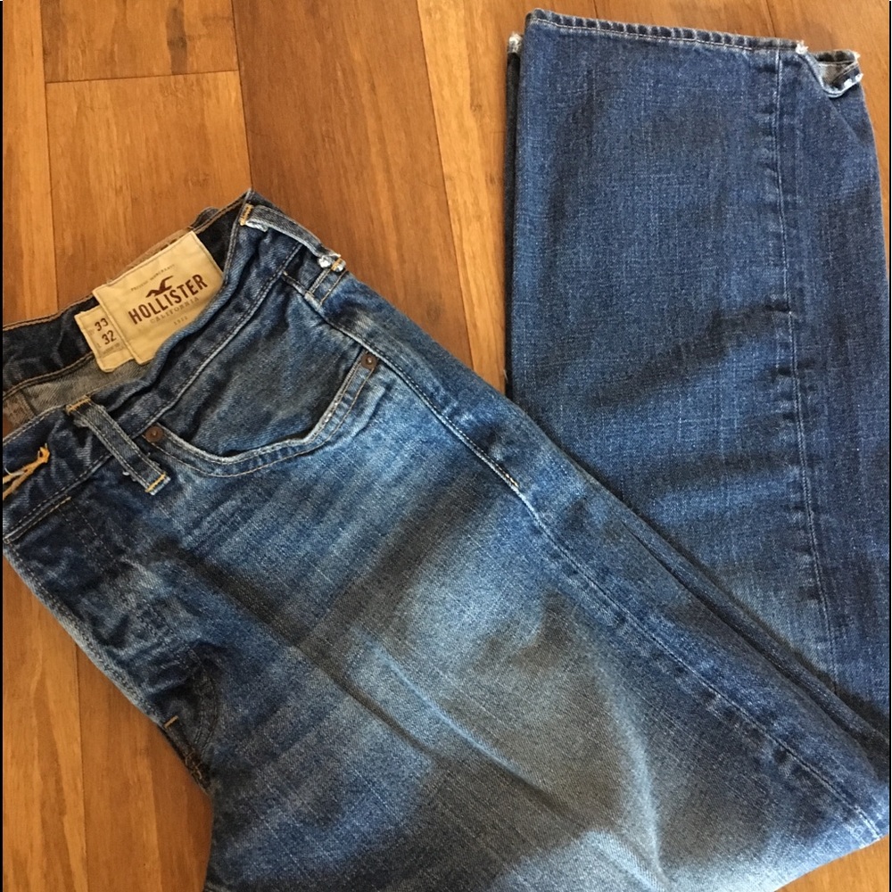 Hollister Hermosa jeans 33x32, low rise